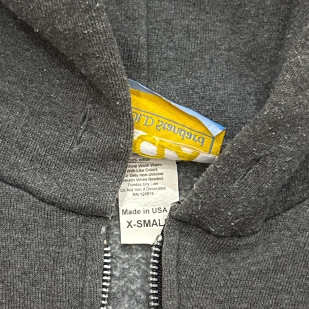 Vintage 90's UCLA Bruins Hoodie X-Small Made in USA Collegiate Sweatshirt - Picture 4 of 8